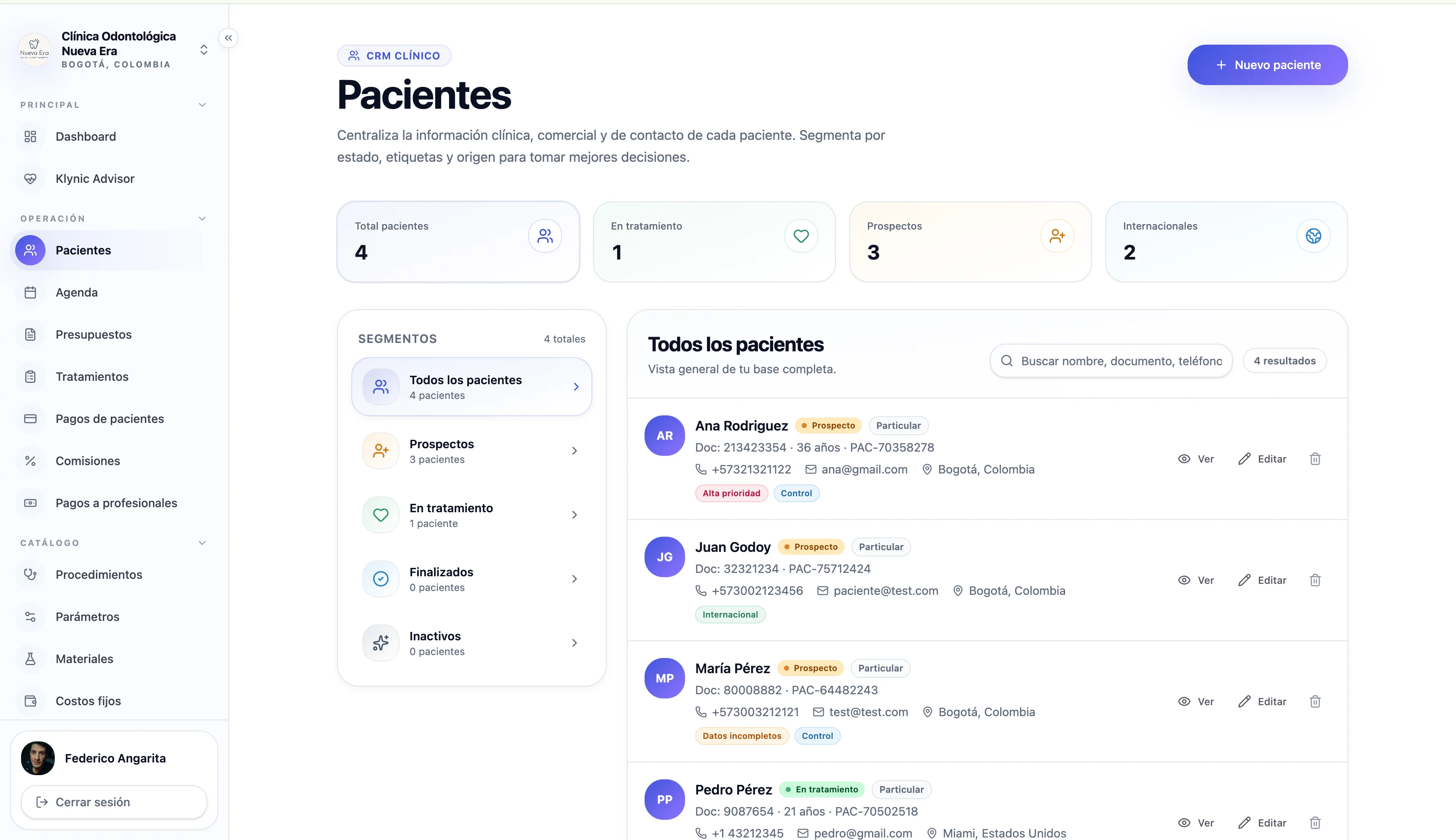 Klynic Advisor interpreta tus números